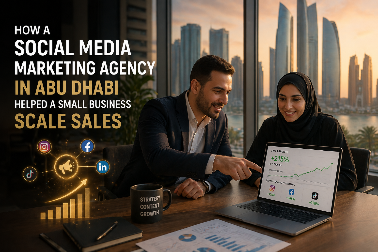 How a Social Media Marketing Agency in Abu Dhabi Helped a Small Business Scale Sales